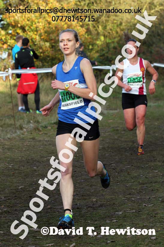 Senior women, National Cross Country Relays, Berry Park, Mansfield. Photo: David T. Hewitson/Sports for All Pics